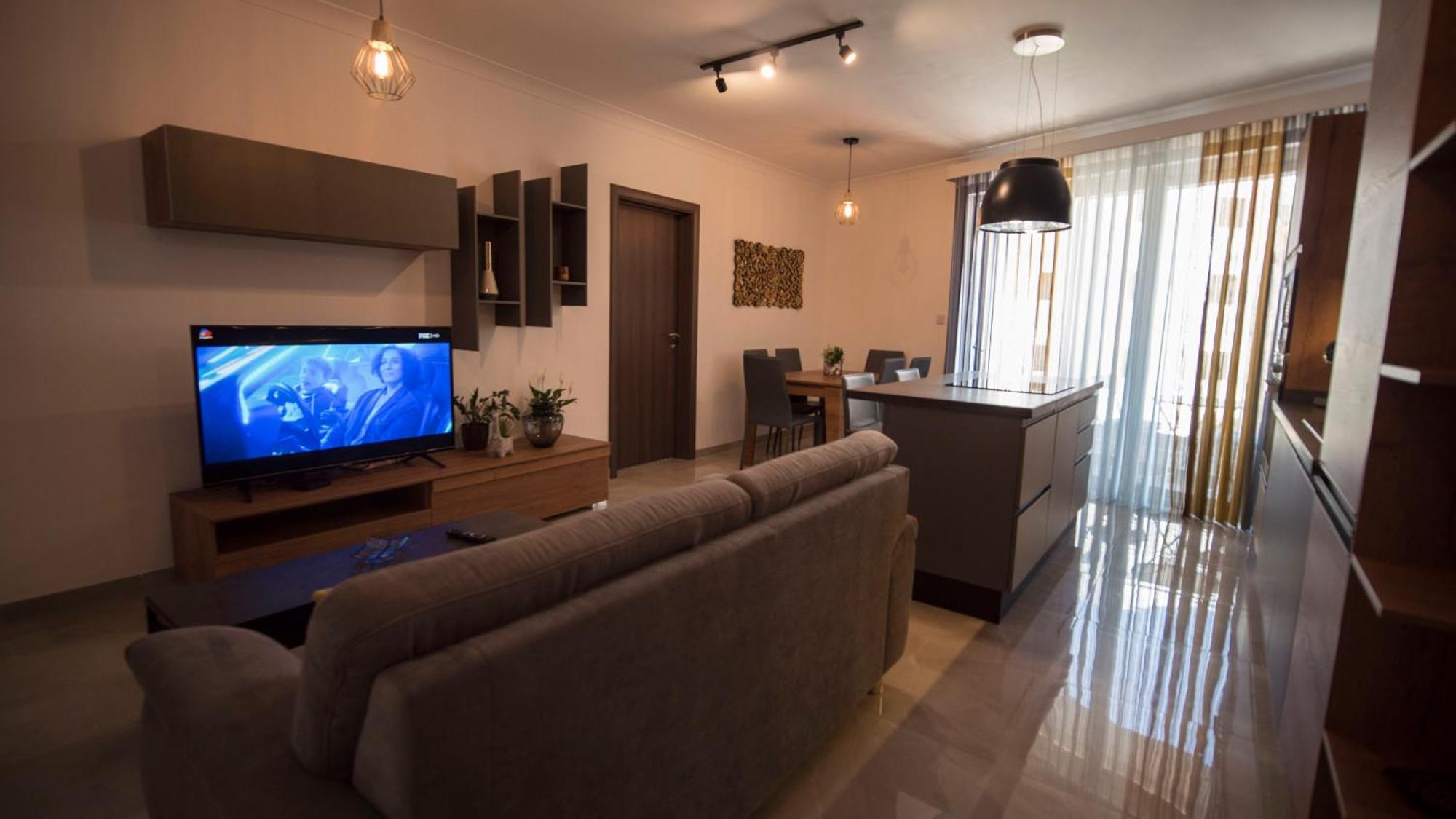 Msiebah Court San Gwann Modern Apt Near Sliema And St Julians Exterior foto